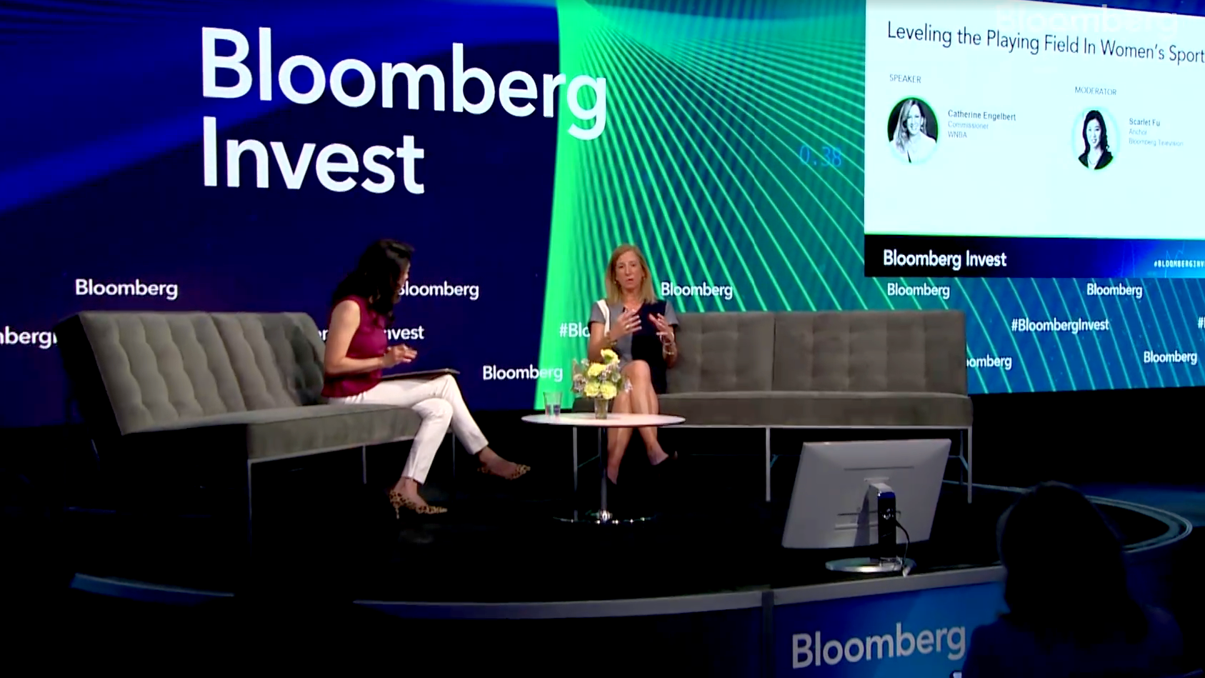 Bloomberg’s Scarlet Fu asks WNBA Commissioner Cathy Engelbert about the league playing in Saudi Arabia
