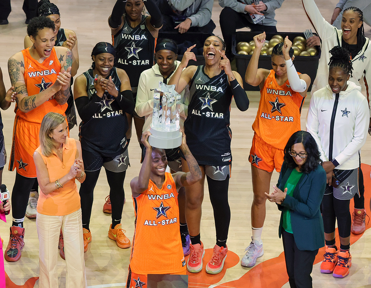 WNBA All-Star MVP trophy not $18