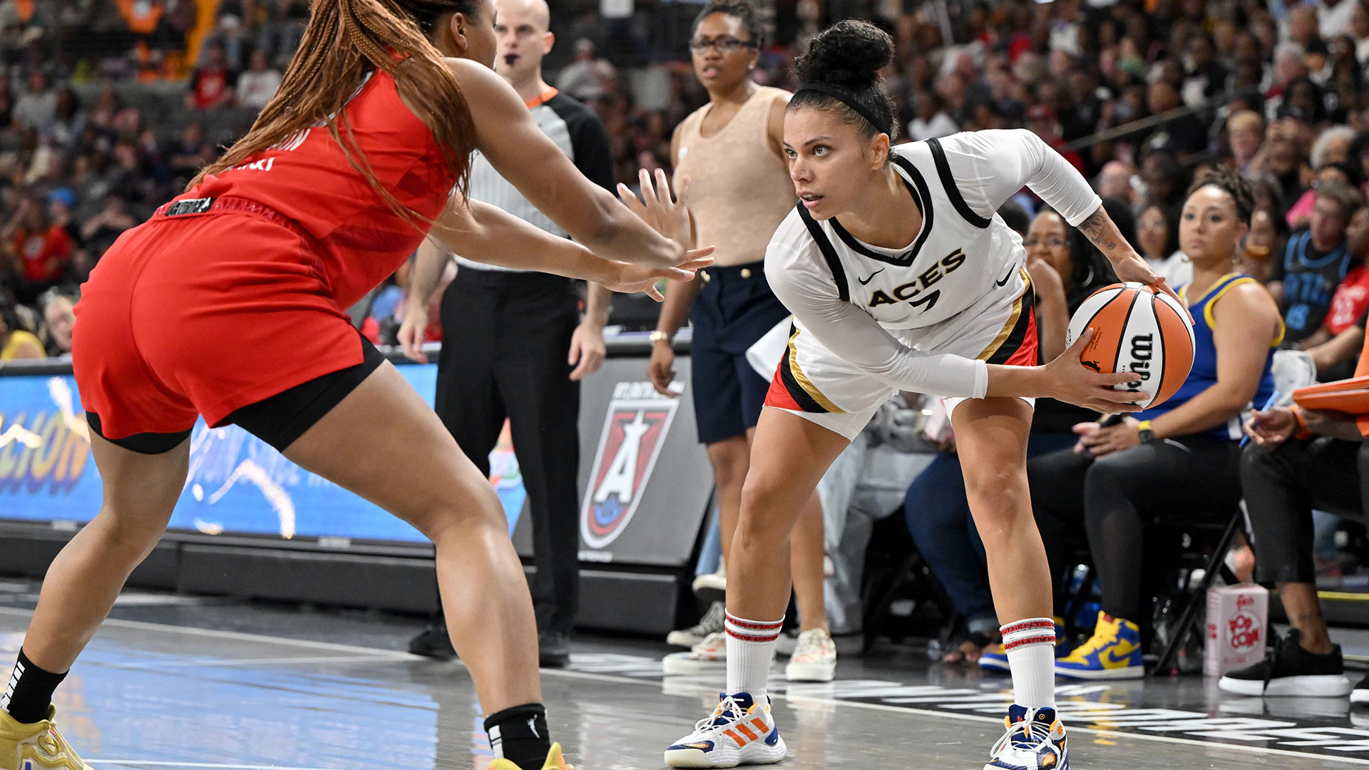 Las Vegas Aces forward Alysha Clark named the 2023 WNBA Sixth Player of the Year