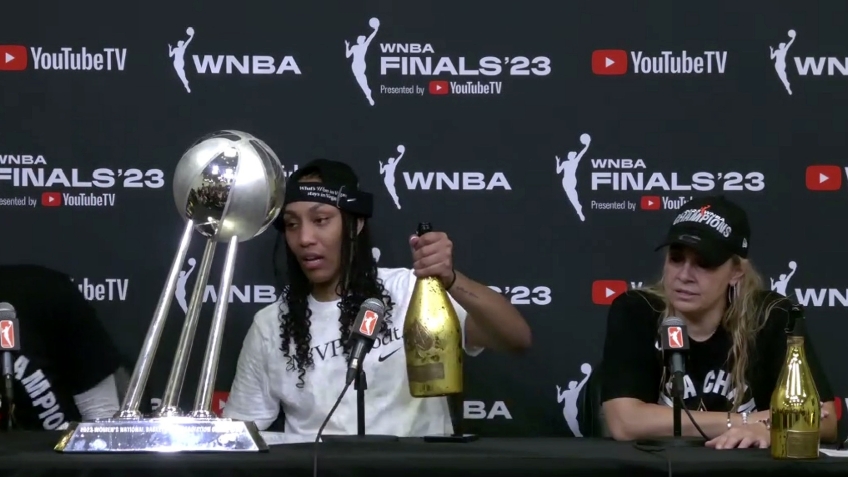 Las Vegas Aces become first repeat WNBA champs in 21 years, beating Liberty  70-69 in Game 4