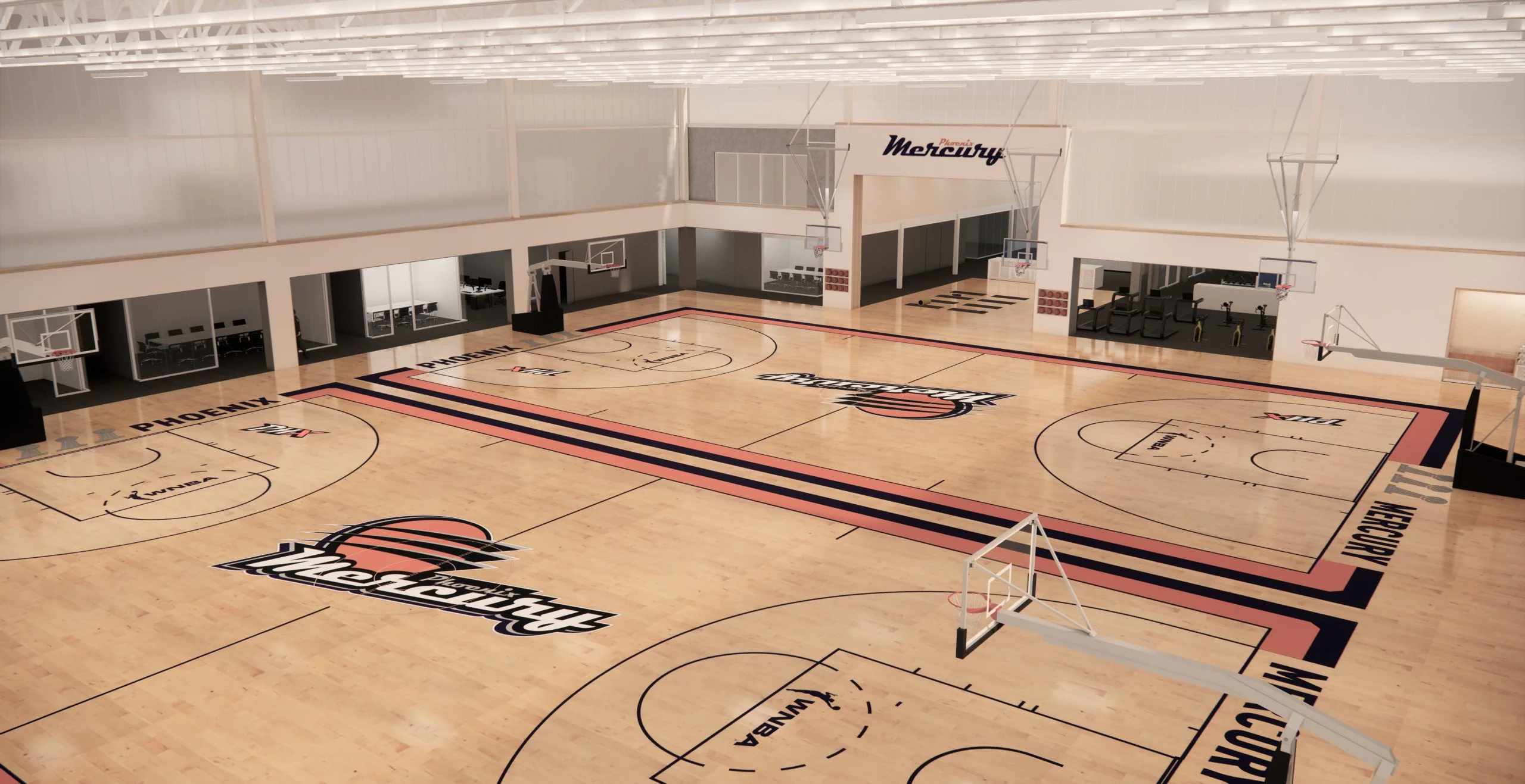Phoenix Mercury to get a dedicated, state-of-the-art practice facility