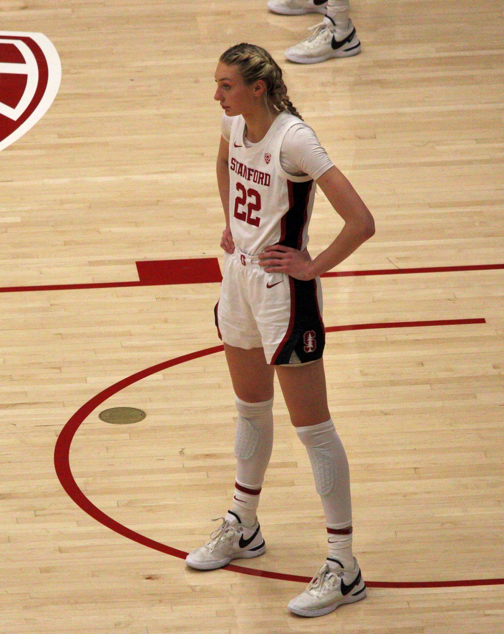 Dec. 15, 2023 (Stanford, CA) - Stanford's Cameron Brink in a game vs. Portland.