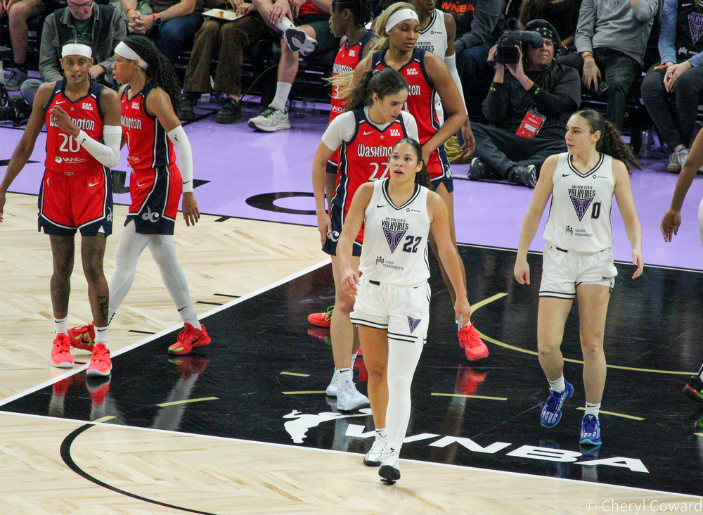 Veronica Burton’s Career Night Seals First-Ever Valkyries Victory in Chase Center Thriller