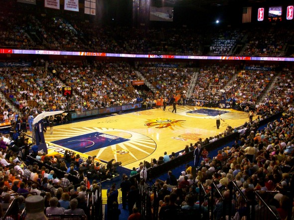 UNCASVILLE, CT (July 27, 2013) - Mohegan Sun Arena, site of the 2013 WNBA All-Star game.