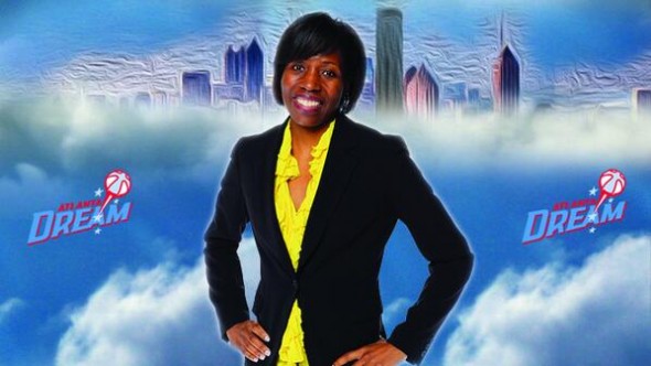 Angela Taylor. Image: Atlanta Dream.