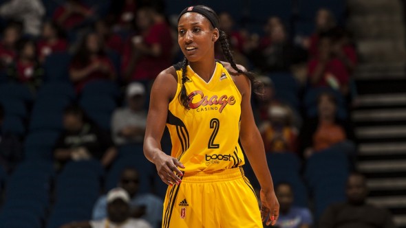 Candace Wiggins of the Tulsa Shock, 2013 Candace Wiggins
