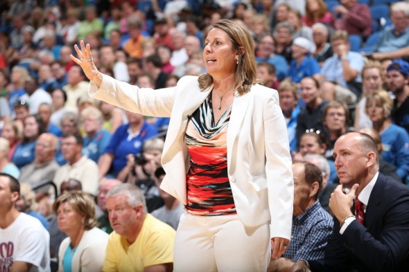 Cheryl Reeve. Photo: David Sherman/NBAE via Getty Images.