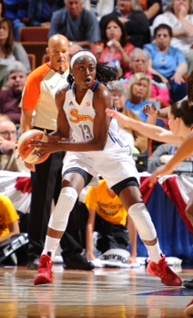 Chiney Ogwumike. Photo: Brian Babineau/NBAE.