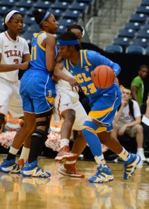 December 8, 2012 (Houston, Texas) - UCLA vs. Texas, Reliant Arena. UCLA's Markel Walker. Photo © Robert Franklin, all rights reserved.