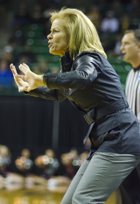 WACO, Texas (March 24, 2013) - Florida State head coach Sue Semrau coaches her team vs. Princeton during the first round of the NCAA tournament. Photo: Robert Franklin, all rights reserved. WACO, Texas (March 24, 2013) - Florida State head coach Sue Semrau coaches her team vs. Princeton during the first round of the NCAA tournament. Photo: Robert Franklin, all rights reserved.
