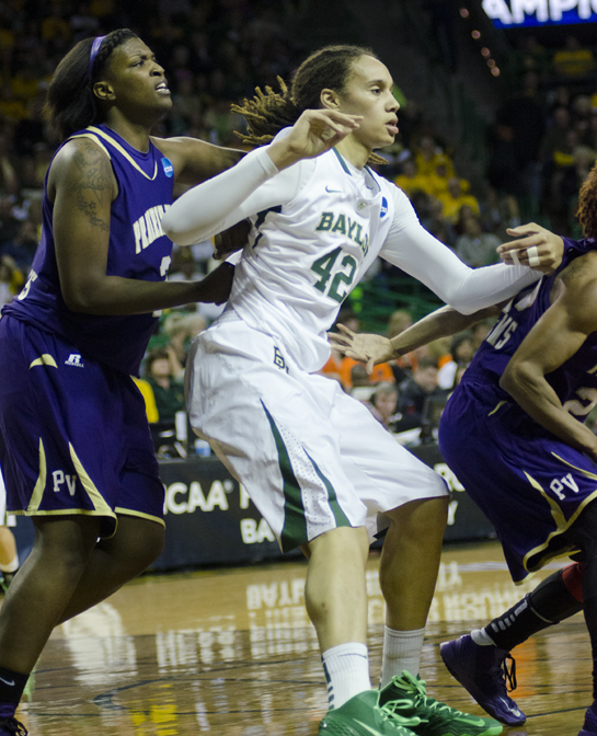 WACO, Texas (March 24, 2013) - Baylor's Brittney Griner. Photo: Robert Franklin, all rights reserved.