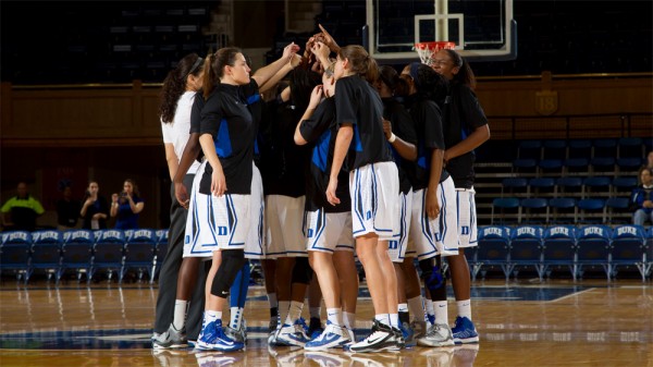 No. 3 Duke opens their season against Presbyterian, Saturday, Nov. 17. Photo: Duke Photography.