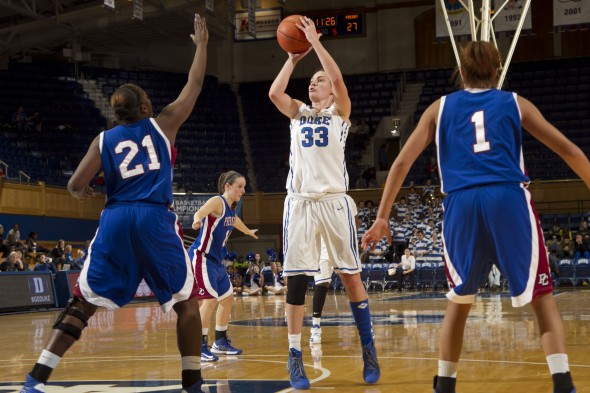 Haley Peters. Photo: Duke Photography.