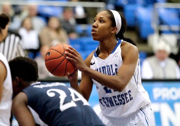 Ebony Rowe. Photo: MTSU.