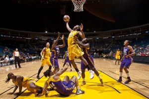 Glory Johnson. Photo: Shane Bevel/NBAE via Getty Images.