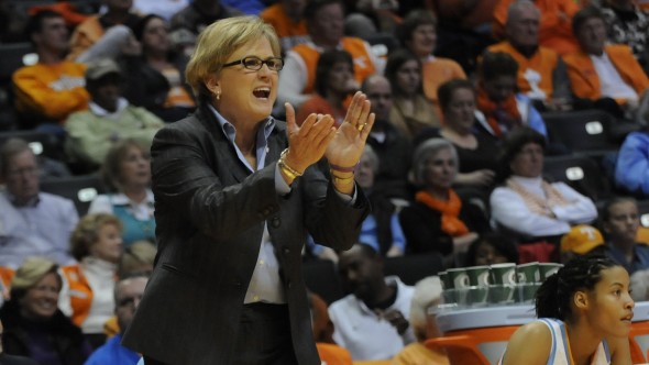 Holly Warlick. Photo: William Ewart/Tennessee Athletics.