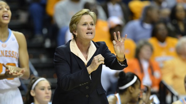 Tennessee head coach Holly Warlick: Photo: Tennessee Athletics.