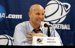 Gonzaga coach Kelly Graves. Photo: Torrey Vail/GU Athletics.