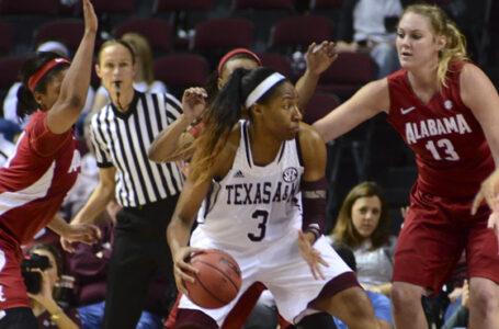 Texas A&M and Kelsey Bone take care of business in Aggies’ first-ever SEC opener beating Alabama 91-52