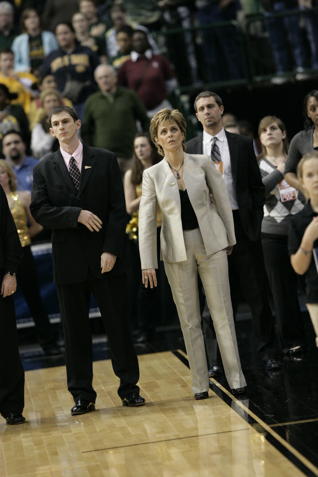 Kim Mulkey during the 2011 Big 12 Championship title game vs. Texas A&M. Photo: Cheryl Vorhis