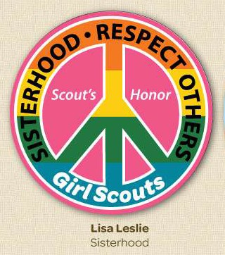 Lisa Leslie Girl Scout Patch