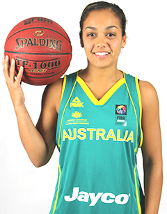 Leilani Mitchell helped the Opals seal a comeback win vs. Japan on July 25, 2014.