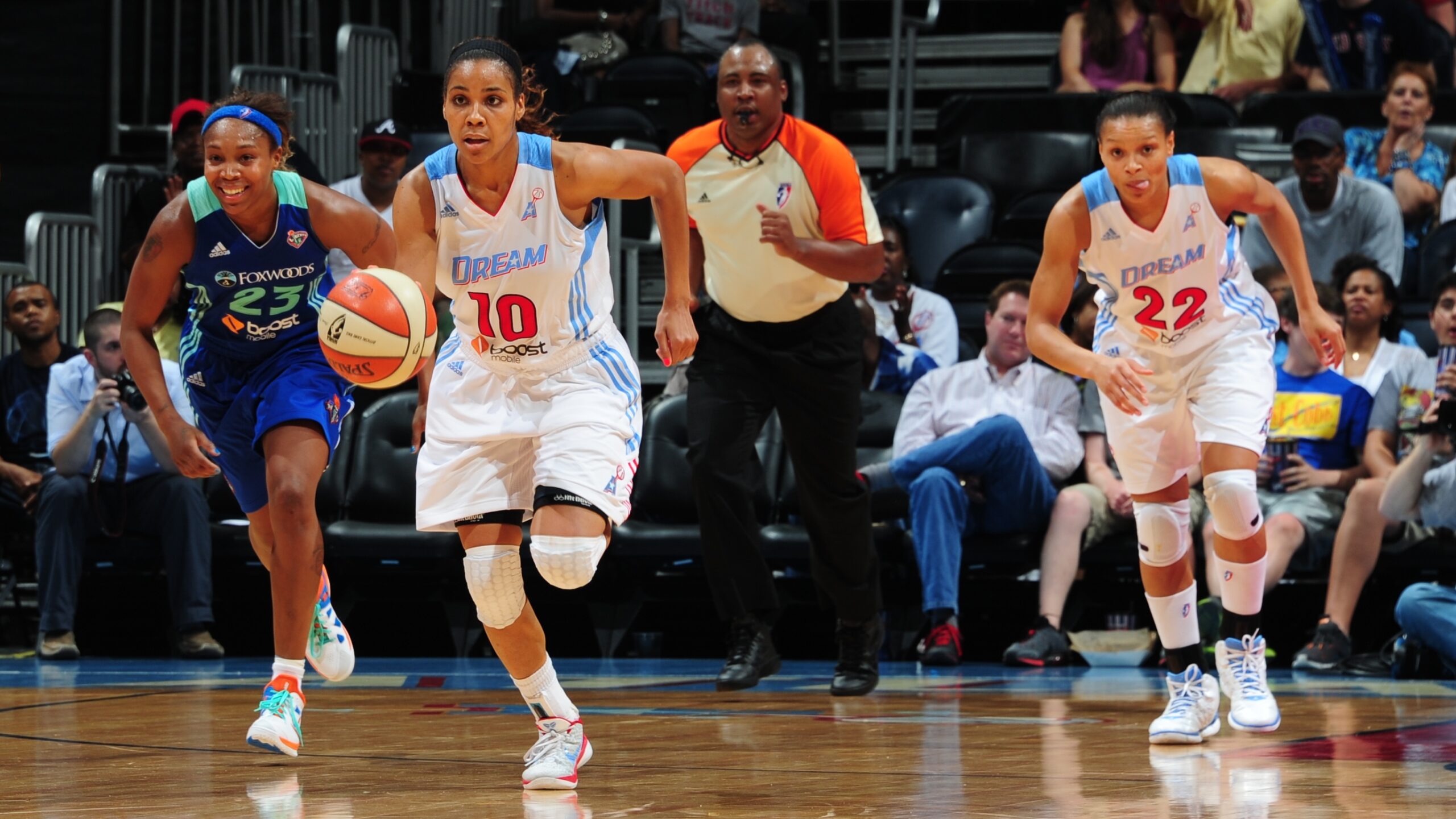 Dishin & Swishin 9/07/12 Podcast: A look at the Atlanta Dream with Lindsey Harding and LaChina Robinson