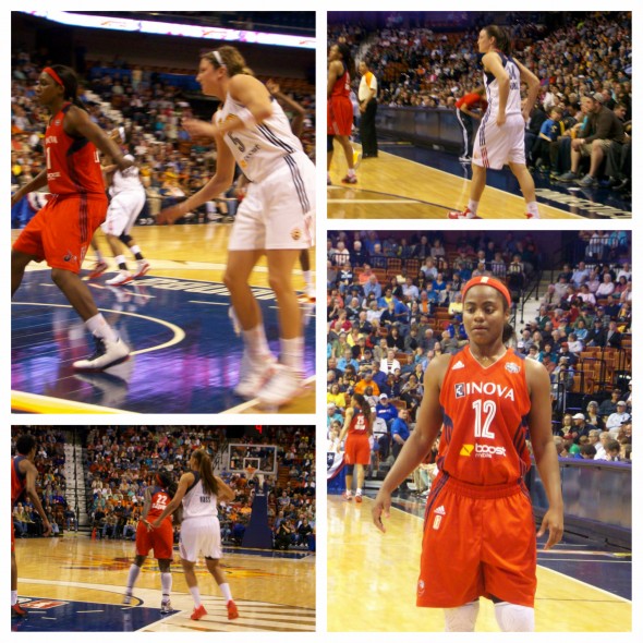 June 7, 2013. Washington Mystics at Connecticut Sun.