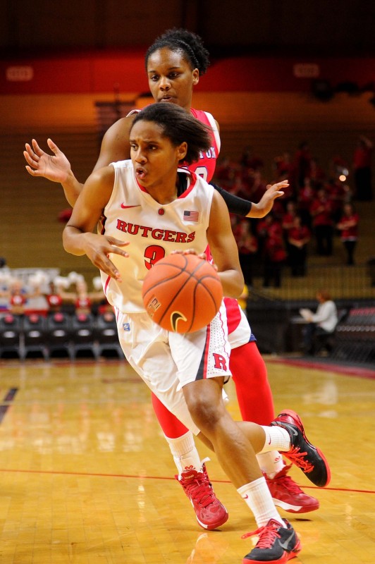 Rutgers defeated SMU in the first round of the American Athletic Conference tournament. Photo: The American Athletic Conference.