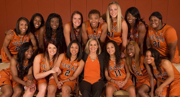 The 2014-15 Texas squad. Photo: Texas Athletics.