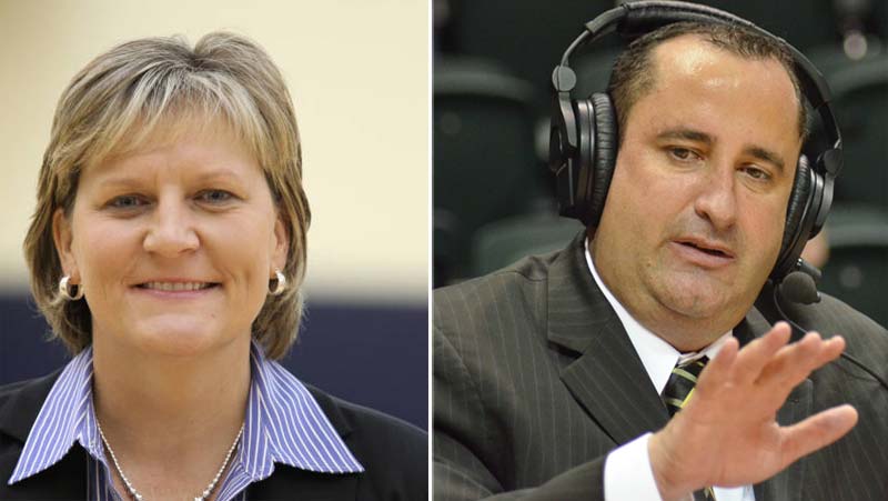 Toledo's Tricia Cullop and USF's Jose Fernandez. Photos: Toledo Athletics and USF Athletics.