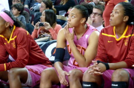USC comes out on top against crosstown rival UCLA, 66-54, McGee sisters honored