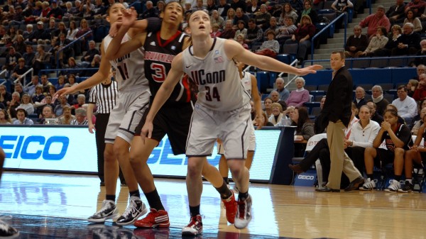 UConn's Kelly Faris. Photo: Roger Beaupre.