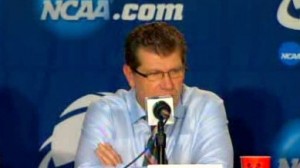 UConn head coach Geno Auriemma.