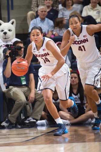 Bria Hartley. Photo: UConn Athletics.