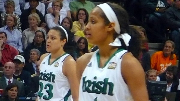 Kayla McBride and Skylar Diggins