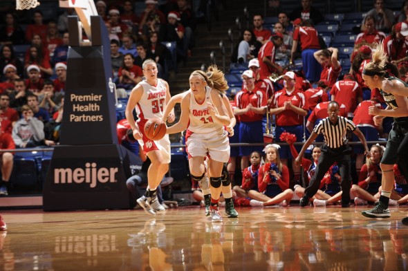 Ally Malott. Photo: Dayton Athletics.