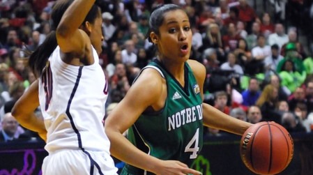 Stanford vs. Notre Dame in the 2011 Final Four