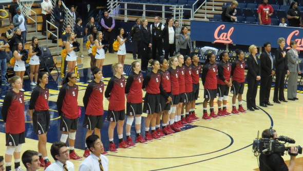 BERKELEY, Calif. (Feb. 18, 2015) - No. 18 Stanford beat Cal 59-47.